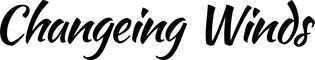 Bootsbeschriftung: Changeing Winds