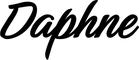 Bootsbeschriftung: Daphne