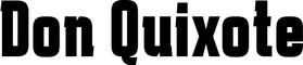 Bootsbeschriftung: Don Quixote