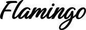 Bootsbeschriftung: Flamingo