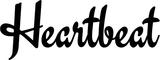 Bootsbeschriftung: Heartbeat