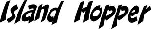 Bootsbeschriftung: Island Hopper
