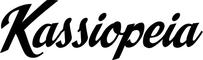 Bootsbeschriftung: Kassiopeia