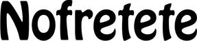 Bootsbeschriftung: Nofretete