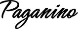 Bootsbeschriftung: Paganino