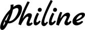 Bootsbeschriftung: Philine