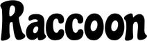 Bootsbeschriftung: Raccoon