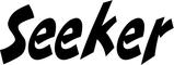 Bootsbeschriftung: Seeker