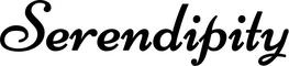 Bootsbeschriftung: Serendipity