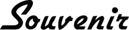 Bootsbeschriftung: Souvenir