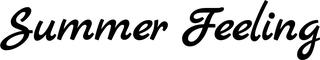 Bootsbeschriftung: Summer Feeling