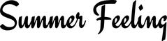 Bootsbeschriftung: Summer Feeling
