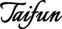 Bootsbeschriftung: Taifun