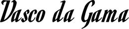 Bootsbeschriftung: Vasco da Gama