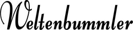 Bootsbeschriftung: Weltenbummler