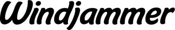 Bootsbeschriftung: Windjammer