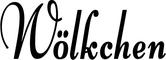 Bootsbeschriftung: Wölkchen