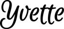Bootsbeschriftung: Yvette